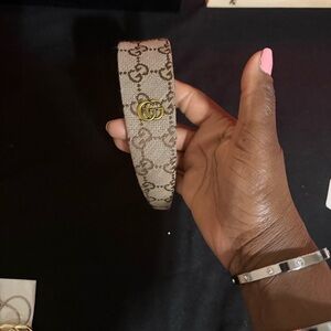 Fashion Gucci Beige and Gold Women's Headband